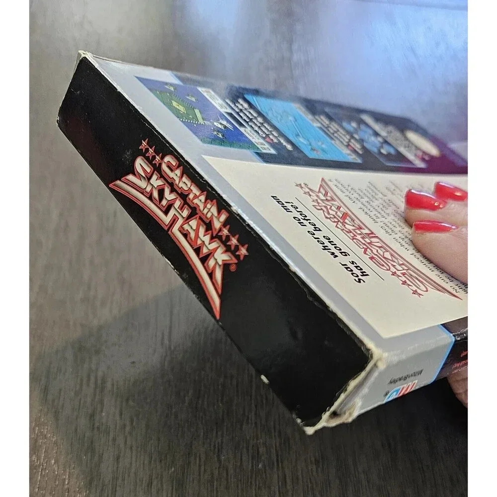 Captain Skyhawk (Nintendo NES, 1989) box but no manual